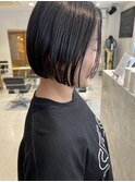まとまり抜群ミニボブ