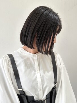 フォーク FOLK 【FOLK】カットで透明感☆似合わせ内巻き切りっぱなしボブ♪