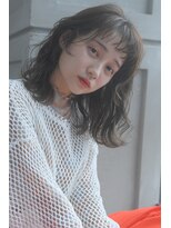 エン(en,)&nbsp;顔まわりレイヤー/オン眉/アッシュベージュ