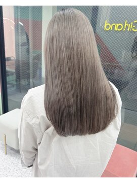 ガーランド(Girland) 【girland】シルバーベージュ　韓国風/レイヤーカット