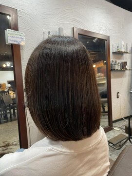ヘアリゾート マンゴスティン(hair resort Mangosteen) ミディアムボブ