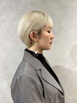 フォト イケブクロ(foto IKEBUKURO)&nbsp;ショート/ショートボブ/ブリーチ/ダブルカラー/池袋/田尻