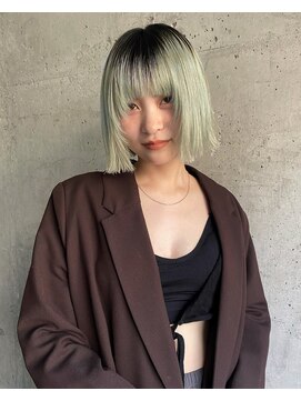 クラフト ヘア デザイン(CRAFT HAIR DESIGN) ブリーチで作るペールカラー