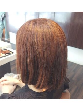 エノモト(ENOMOTO) レイヤーボブ×立体感ハイライト×ストレートヘア20代30代