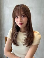 ニコ トウキョウ 渋谷(nico TOKYO)&nbsp;セミロング/レイヤーカット/顔まわりレイヤー