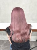 ピンクラベンダー/髪質改善/ダブルカラー/ケアブリーチ
