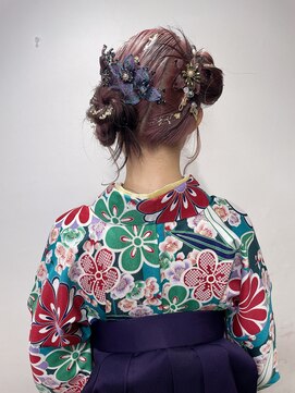 ラルム 仙台駅前店(LARME) 卒業式ヘアセット