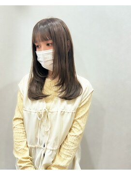 リム(Limb) ロングレイヤー　ミルクティーベージュ