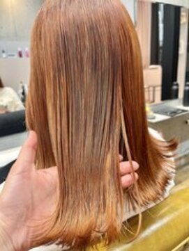 ココ 西葛西南口店(COコ) テラコッタカラー|西葛西ブリーチ|西葛西髪質改善|西葛西韓国