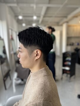 メンズカット バイ ソイクフ(メンズカット by SOY-KUFU) 20代30代40代◎スーツ短髪流行ツーブロックヘア