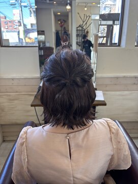 レゴリスヘアークリエイティブブランド(Regolith hair creative brand) ヘアセット/ハーフアップアレンジ/お呼ばれスタイル