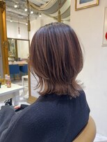 ロンドアベニール 北千住(Lond avenir)&nbsp;イメチェン外ハネボブ美髪ワイドバング顔周りレイヤーカット