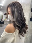 縮毛矯正髪質改善ハイライトレイヤーカット枚方美容室エクステ