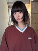 【諒】レイヤーカットウルフカットエンドカラーグラデーション