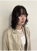 ミディアムパーマ