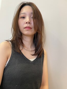 エウ(eu)の写真/髪質やダメージに合わせた薬剤と施術でリピート多数◎自然に溶け込むナチュラルな縮毛矯正で柔らかな印象に