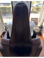 コルテ 倉敷西坂店(CoRte.)&nbsp;大人ストレートロング/上品暗髪ヘア/大人可愛い/まとまり髪