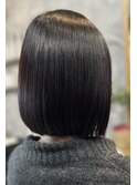 切りっぱなしボブ ショートスタイル 我孫子
