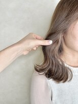 メイ 十条店(mei) 髪質改善/顔周りレイヤーカット/グレージュ[十条/十条駅]