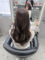 ボタン ハカタ(VOTAN hakata)&nbsp;【柿本真優】グレージュカラー/ブリーチなし/韓国巻き