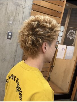 ヘアカロン 熊本本店(Hair CALON) メンズカットブリーチパーマ