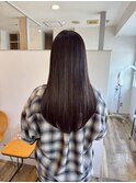 暗髪艶ヘアー