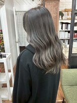 ユイマァル 倉敷店(YUIMARL)&nbsp;ブリーチデザイン20代30代40代バレイヤージュ外国人風カラー