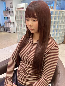 アッシュ 下北沢店(Ash) ナチュラルレッドブラウンカラー