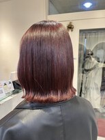 テトラ バイ ネオリーブ 横浜西口店(tetra by neolive)&nbsp;秋冬推しのレッド系カラー横浜/横浜駅