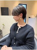 大人可愛い/マッシュショート/耳掛け【岡村大介】