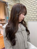 ファブ 千葉店(FaB)&nbsp;【ブリーチなしダブルカラー×オリーブベージュ】