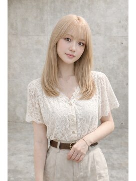 アグ ヘアー ロジェット 松本桐店(Agu hair rojet) ケアブリーチホワイトブロンド◎