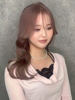キャパ セントラル 天神 大名店(CAPA central)&nbsp;ブリーチダブルカラー ミルクティーベージュ 韓国ヘア 艶髪 20代