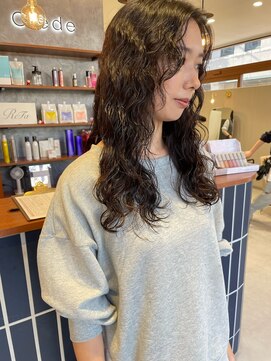 クレーデ 姪浜店(Crede) 朝スタイリング2秒パーマロング