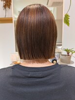 ブランチヘアー(branch hair)&nbsp;サラ艶ぱっつんボブ