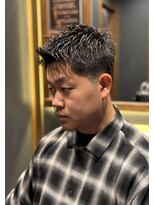 銀座 シノ 本店(shino)&nbsp;【理容室】メンズショート　スパイキーショート　刈り上げ