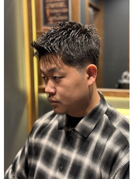 銀座 シノ 本店(shino) 【理容室】メンズショート スパイキーショート 刈り上げ