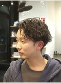 波巻きツイストスパイラル/リバースセンターパート/表参道駅