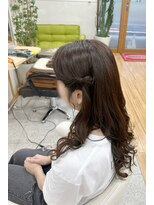 カリーナヘア(Carina Hair)&nbsp;ダウンスタイルのヘアアレンジ♪