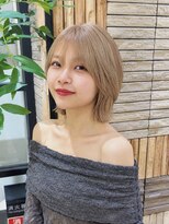 ジアン バイ ミルボン NU茶屋町+(GIEN by milbon)&nbsp;くびれボブ/ハイトーンボブ/大人くびれボブ/レイヤーボブ