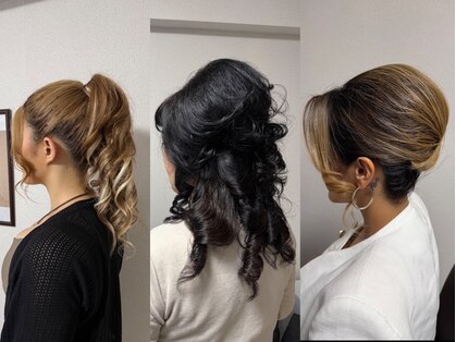 ＡＩＭ hair make private salonの写真