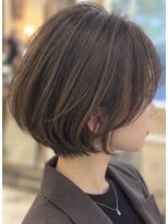 ソレイユ 新宿御苑前 (SOLEIL)&nbsp;50. 丸みショートボブ/耳かけショート/デザインカラー