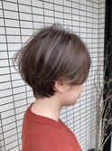 大人ショート×ベージュカラー 【Lille橋本】