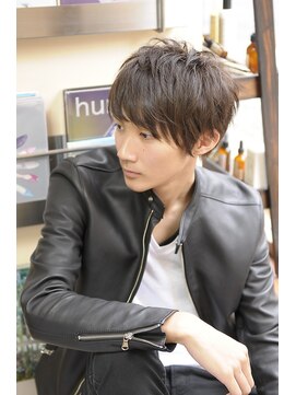 イグレックビス(igrek bis) IGREKBISツーブロック×無造作×ネープレス×マッシュショート