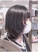 ナチュラルウルフカット