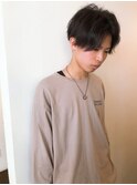 センターパートアレンジ