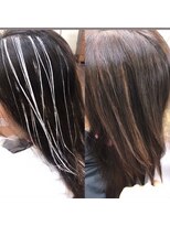 ビー ファーストフラッグス 鹿児島本店(Bee 1st FLags)&nbsp;お白髪が気になる方へ！ハイライトカラー《Bee1st by SHOKO》