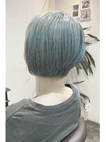 フリーダムデザイン(FreeDoM Design hair&nail) light blue Indigo color 【代々木上原/幡ヶ谷/笹塚/渋谷】
