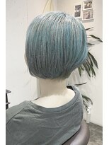 フリーダムデザイン(FreeDoM Design hair&nail)&nbsp;light blue Indigo color 【代々木上原/幡ヶ谷/笹塚/渋谷】