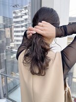 ジゼル(GiseL)&nbsp;グレージュに垢抜けレイヤー♪韓国/レイヤー/髪質改善/前髪